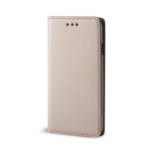 Apple iPhone X / iPhone XS smart magnet mágneses notesz tok (Arany)