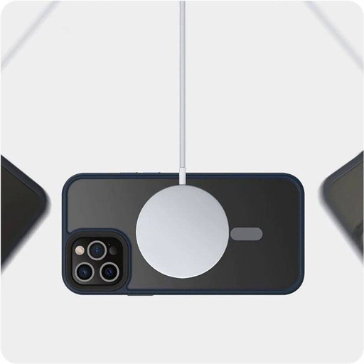 Apple iPhone 13 Tech Protect Magmat magsafe hátlap tok (Fekete)