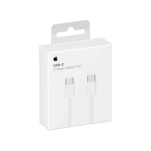 Apple USB-C - Lightning kábel (Fehér) - 1m