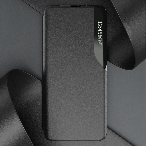 Samsung Galaxy S23 Ultra Smart view TPU notesz tok (Fekete)