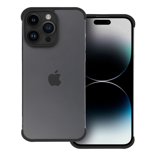 Apple iPhone 12 Pro Max Mini Bumpers tok kameravédelemmel (Fekete)
