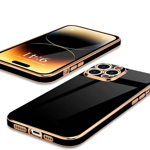 Samsung Galaxy A13 5G / Galaxy A04s Glamour hátlap tok (Fekete)
