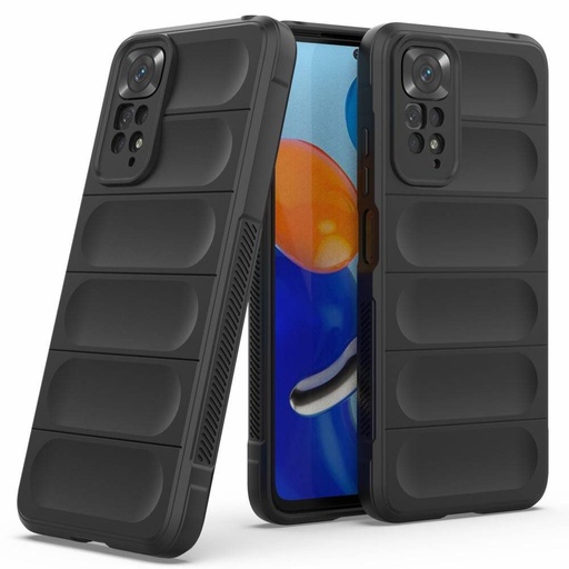 Xiaomi Redmi Note 11 4G / Redmi Note 11S 4G Silky shield hátlap tok (Kék)
