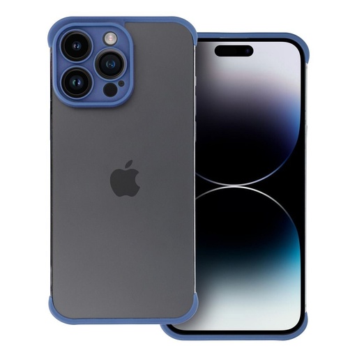 Apple iPhone 12 Pro Max Mini Bumpers tok kameravédelemmel (Kék)