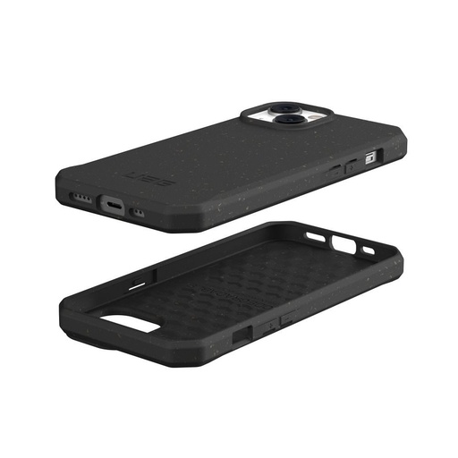 Apple iPhone 13 / iPhone 14 UAG Outback ütésálló BIO prémium tok (Fekete)