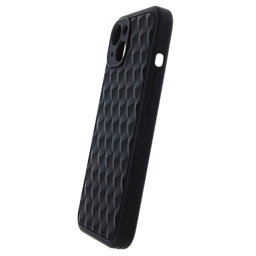 Xiaomi Redmi 10C 3D Cube hátlap tok (Fekete)