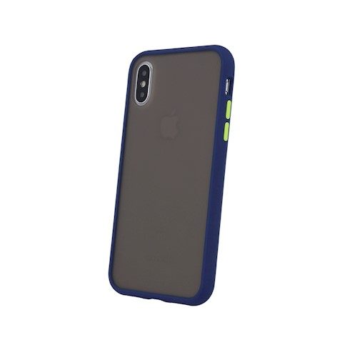 Samsung Galaxy A70 colored buttons hátlap tok (Tengerkék)