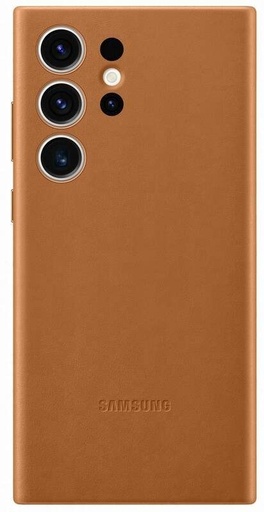 Samsung Galaxy S23 Ultra Leather tok (Barna)