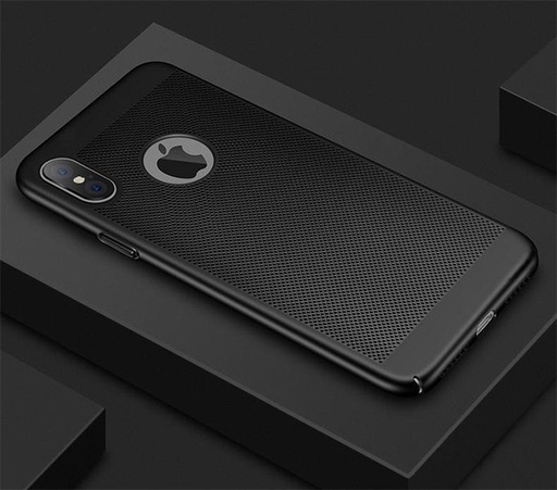 Samsung Galaxy A20 / Galaxy A30 mesh hátlap tok (Fekete)