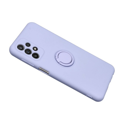 Samsung Galaxy A25 5G silicone ring hátlap tok (Lila)