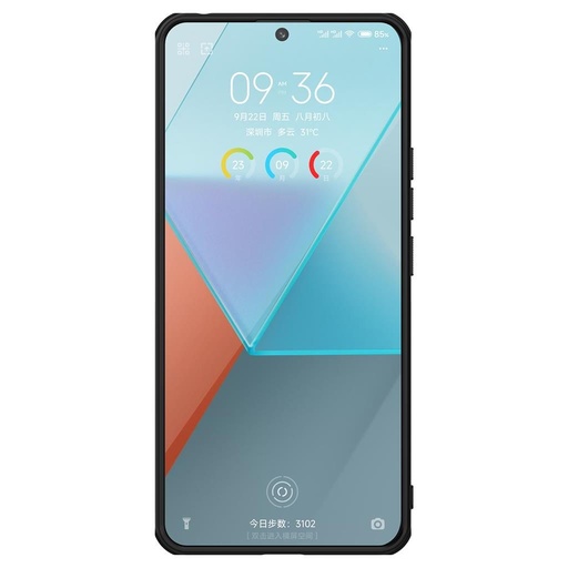 Xiaomi Redmi Note 13 Pro 5G Nillkin Super Frosted Shield Pro hátlap tok (Fekete)