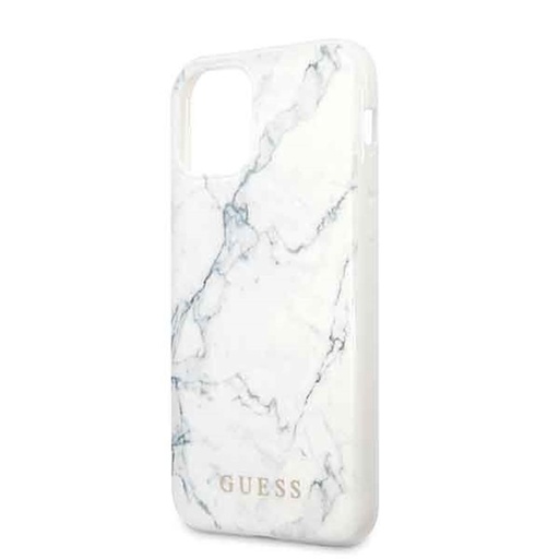 Apple iPhone 11 Pro Guess Marble tok (Fehér) - GUHCN58PCUMAWH
