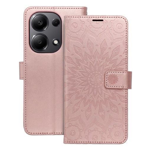 Xiaomi Redmi Note 13 Pro 4G Forcell MEZZO nyitható tok (Rosegold)