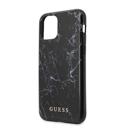 Apple iPhone 11 Pro Guess Marble tok (Fekete) - GUHCN58PCUMABK