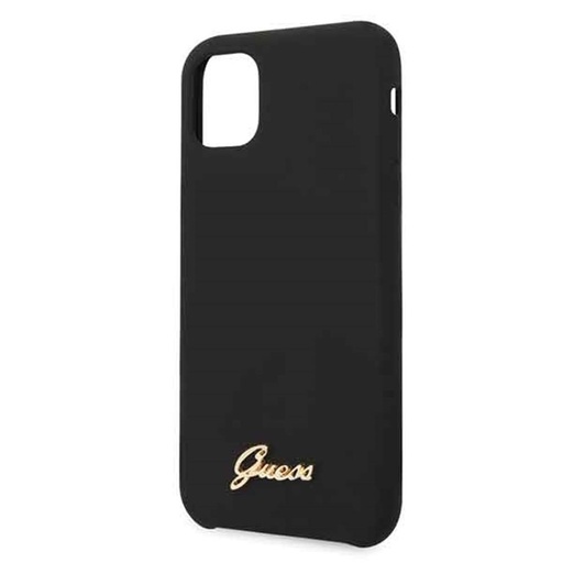 Apple iPhone 11 Pro Guess Vintage Gold Logo tok (Fekete) - GUHCN58LSLMGBK