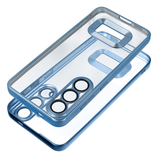 Samsung Galaxy A34 GLAM szilikon hátlap tok (Kék)