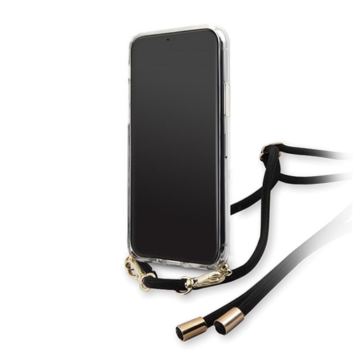 Apple iPhone 11 Pro Guess 4G Electroplated Gradient tok (Fekete) - GUHCN58WO4GBK