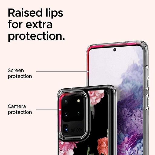 Samsung Galaxy S20 Ultra Spigen Ciel ütésálló hátlap tok, (Rózsaszín)