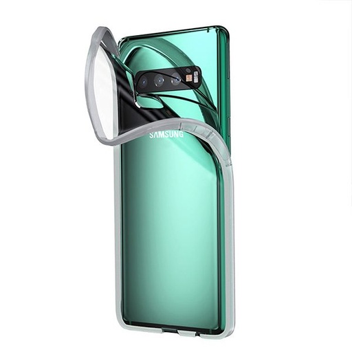 Huawei P40 Lite 2 mm vékony szilikon hátlap tok (Átlátszó)