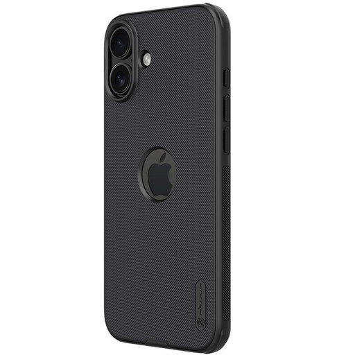 Apple iPhone 16 Nillkin Super Frosted Shield Pro hátlap tok (Fekete)