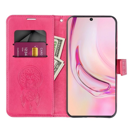 Xiaomi Redmi 14C Forcell MEZZO nyitható tok (Magenta)