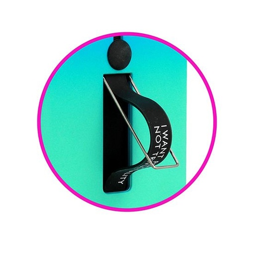 Huawei P20 Lite ring finger stand hátlap tok, (kék - menta)