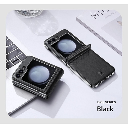Samsung Galaxy Z Flip 6 Dux Ducis bril tok (Fekete)