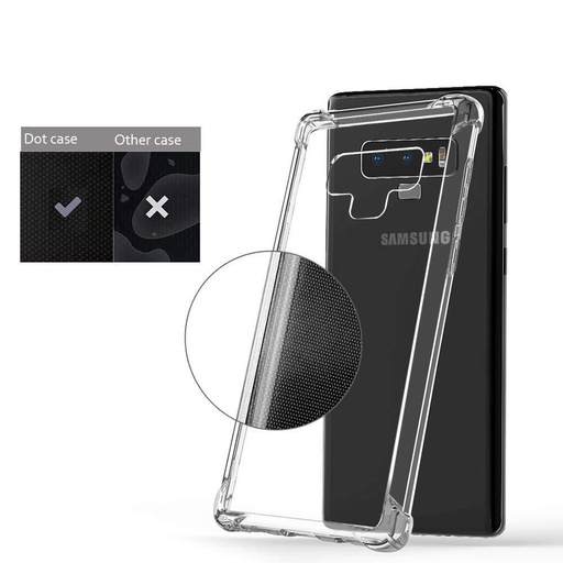 Samsung Galaxy A71 anti shock 1,5 mm ütésálló hátlap tok, (Átlátszó)