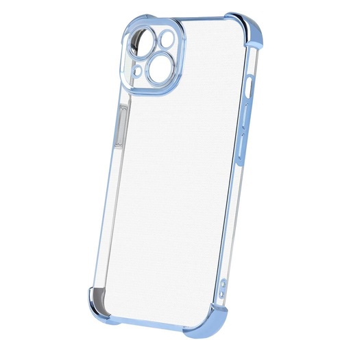 Xiaomi Redmi Note 14 Pro 5G Anti shock chrome hátlap tok (Kék)