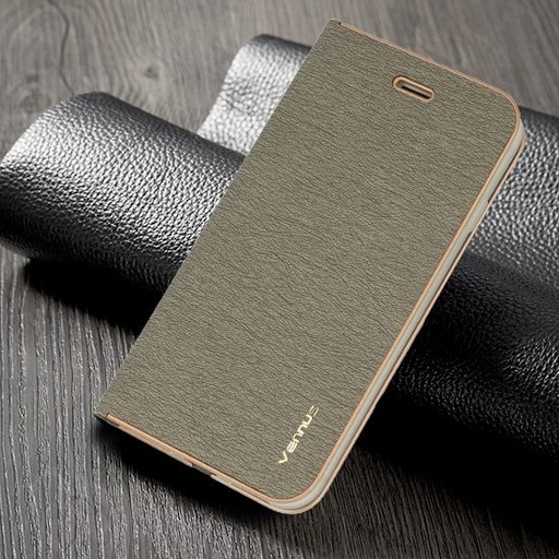 Samsung Galaxy A20s Vennus book notesz tok (Szürke)