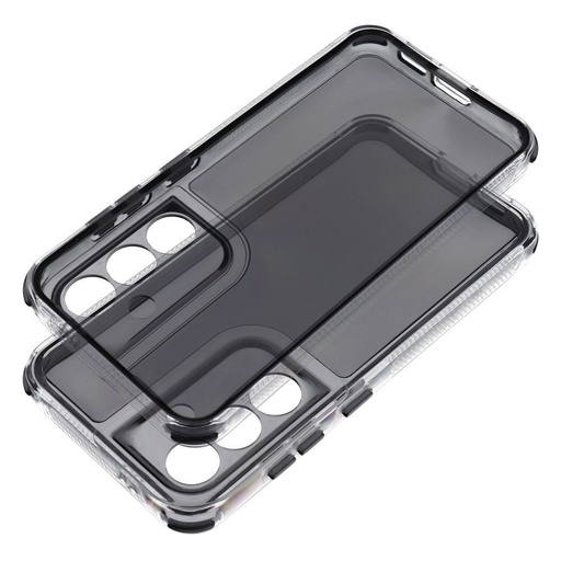 Xiaomi 15 Matrix Clear szilikon hátlap tok (Fekete)
