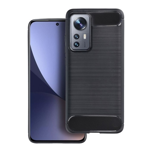 Xiaomi Redmi 15C forcell carbon hátlap tok (Fekete)