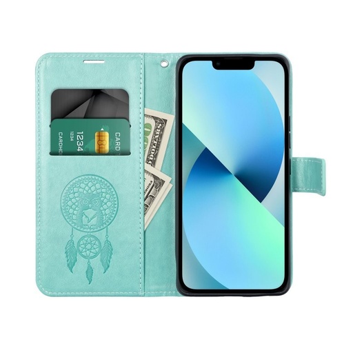 Samsung Galaxy A17 5G Forcell MEZZO nyitható tok (Zöld)