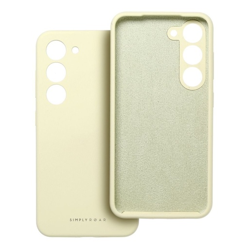 Samsung Galaxy A17 Roar Cloud skin hátlap tok (Sárga)