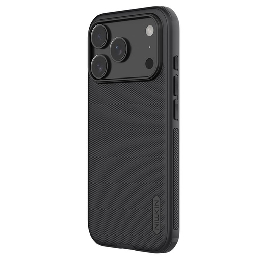 Apple iPhone 17 Pro Max Nillkin Super Frosted Shield Pro MagSafe hátlap tok (Fekete)