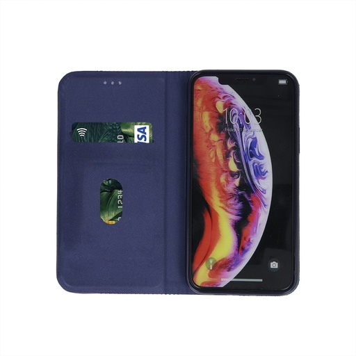 Huawei P40 Lite Smart Senso notesz tok (Tengerkék)