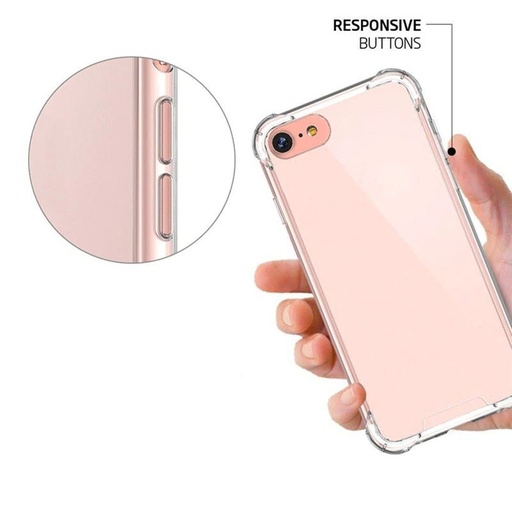 Samsung Galaxy A20s anti shock 1,5 mm ütésálló hátlap tok (Átlátszó)