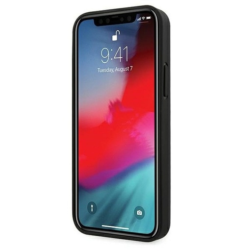 Apple iPhone 12 mini Karl Lagerfeld Original tok (Fekete) – KLHCP12SSAKICKCBK
