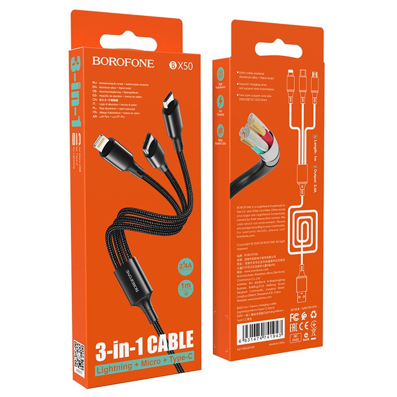borofone-bx50-3in1-kabel-microusb-type-c-lightning-1m-24a-fekete_4.jpg