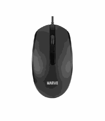 Marvo MS003 BK vezetékes egér (Fekete)
