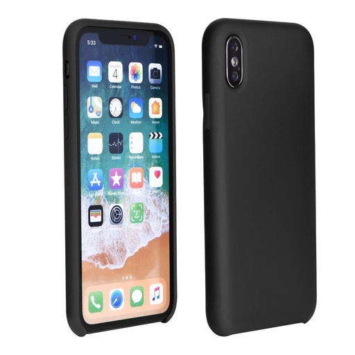 Huawei P20 silicone hátlap tok (Fekete)