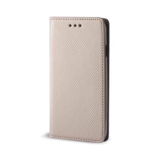 Samsung Galaxy S7 smart magnet mágneses notesz tok, arany