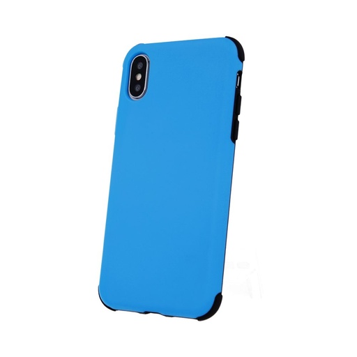 Huawei P30 defender rubber ütésálló hátlap tok (Kék)