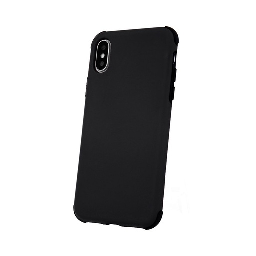 Apple iPhone XS Max defender rubber ütésálló hátlap tok (Fekete)