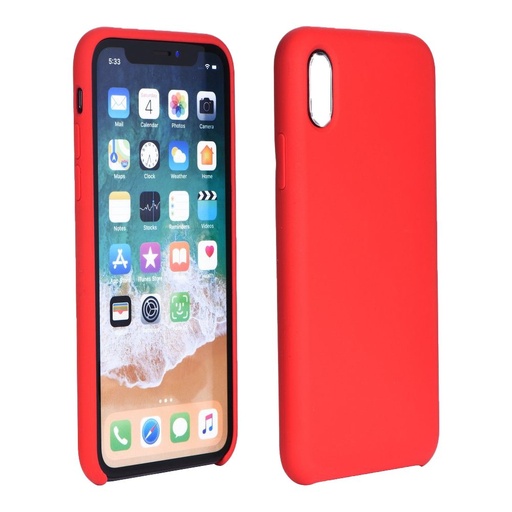 Samsung Galaxy A40 silicone hátlap tok (Piros)