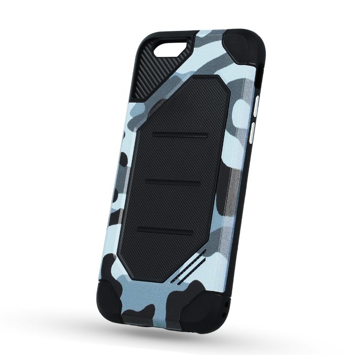 Apple iPhone 6 / iPhone 6S defender army ütésálló hátlap tok (Szürke)