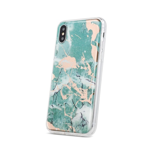 Huawei P30 Pro marmur hátlap tok (Zöld)