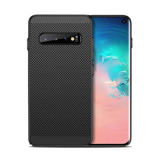 Apple iPhone 11 Pro Max mesh hátlap tok (Fekete)