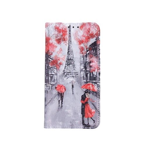 Huawei P30 Lite lovers in paris mágneses notesz tok, lovers in Paris
