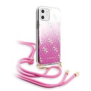 Apple iPhone 11 Guess 4G Electroplated Gradient tok (Rózsaszín) - GUHCN61WO4GPI